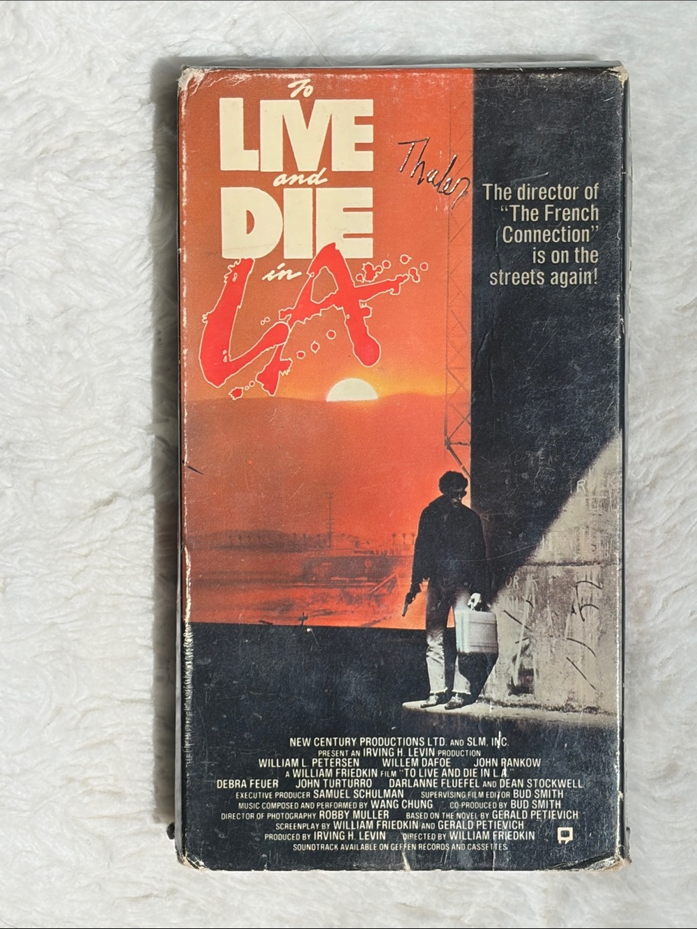 Live and Die in LA (VHS) - Orange Black
